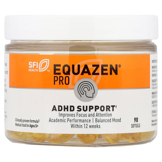 SFI Health, Equazen® Pro, ADHD Support, 90 Softgels