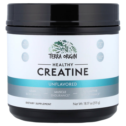 Terra Origin, Healthy Creatine, Unflavored, 18.17 oz (515 g)