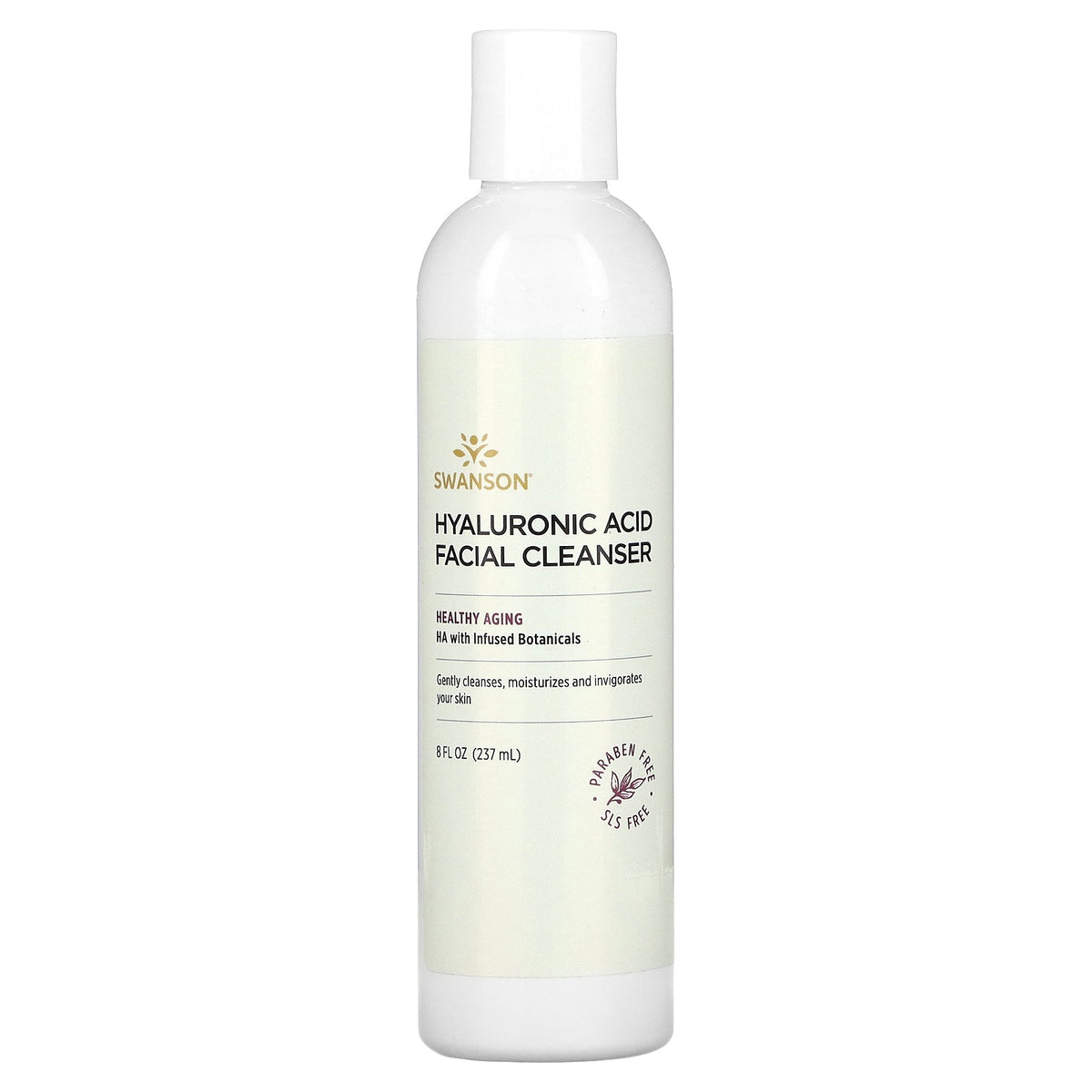 Swanson Vitamins, Hyaluronic Acid Facial Cleanser, 8 fl oz (237 ml)