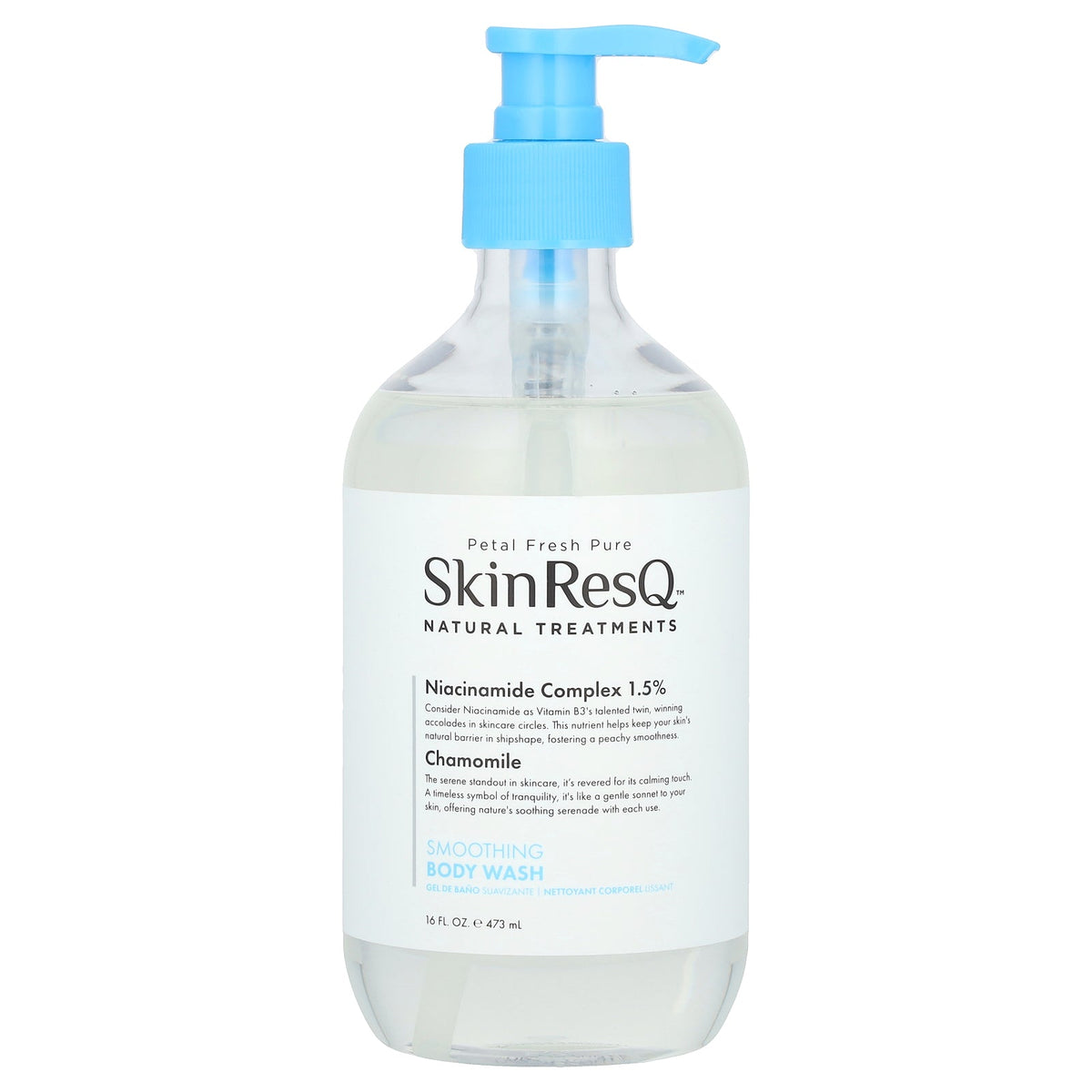 Petal Fresh, Skin ResQ Natural Treatments, Smoothing Body Wash, 16 fl oz (473 ml)