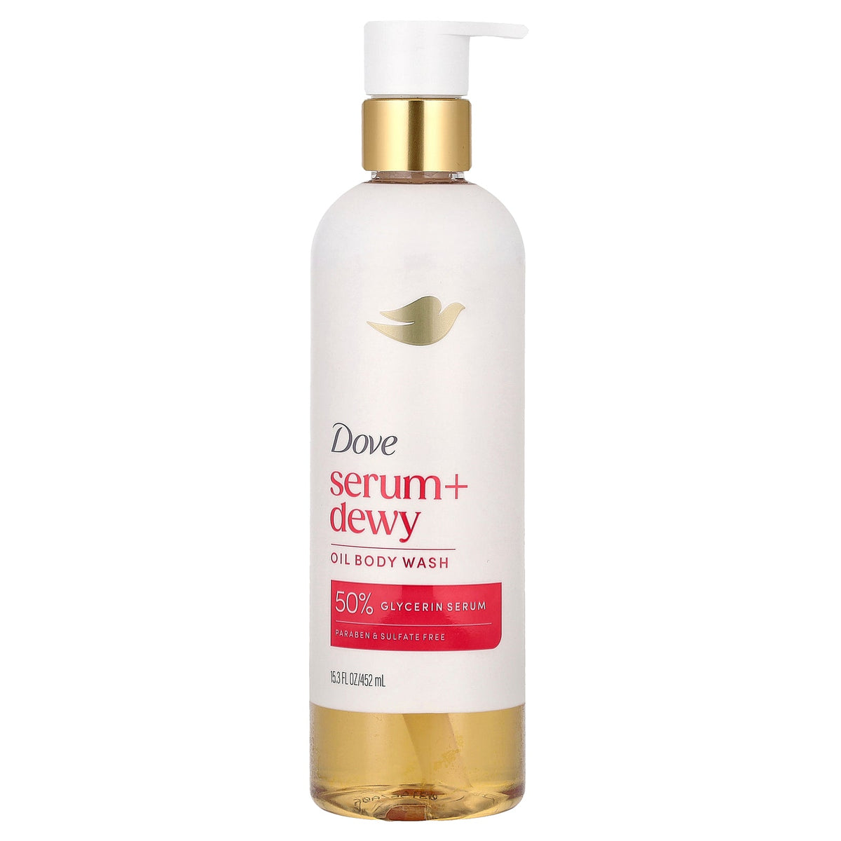 Dove, Serum + Dewy, Oil Body Wash, 15.3 fl oz (452 ml)