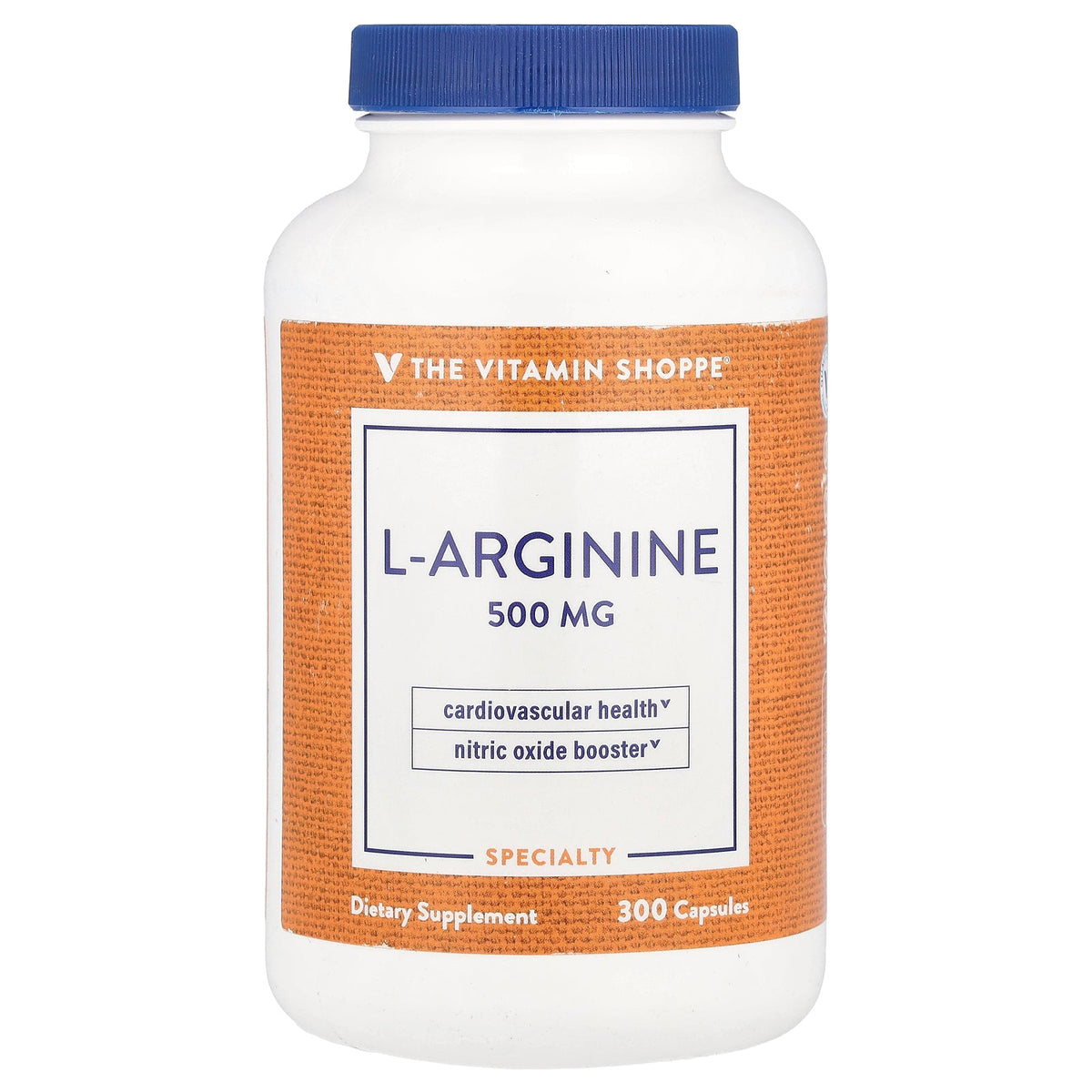 The Vitamin Shoppe, L-Arginine, 500 mg, 300 Capsules