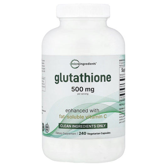 Micro Ingredients, Glutathione, 240 Vegetarian Capsules