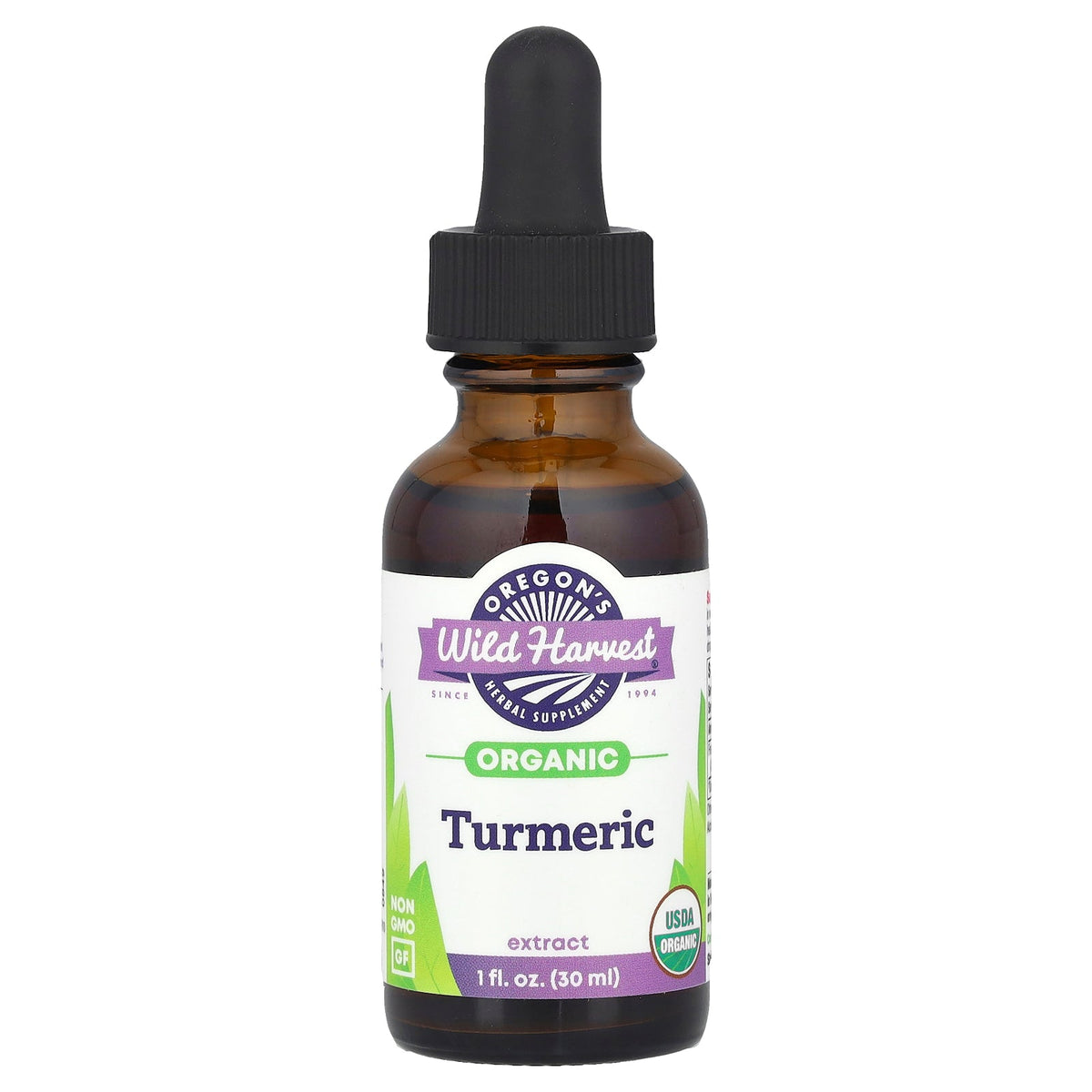 Oregon's Wild Harvest, Organic Turmeric Extract, 1 fl oz (30 ml)