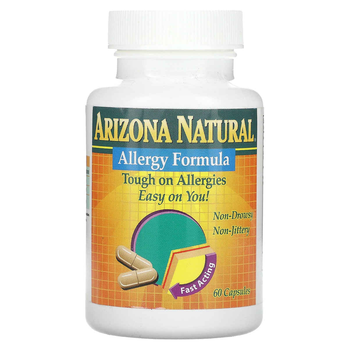 Arizona Natural, Allergy Formula, 60 Capsules