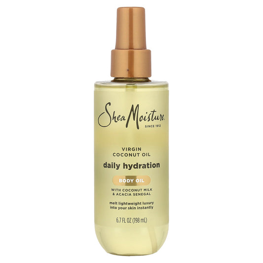 SheaMoisture, Daily Hydration Body Oil, Virgin Coconut Oil, 6.7 fl oz (198 ml)