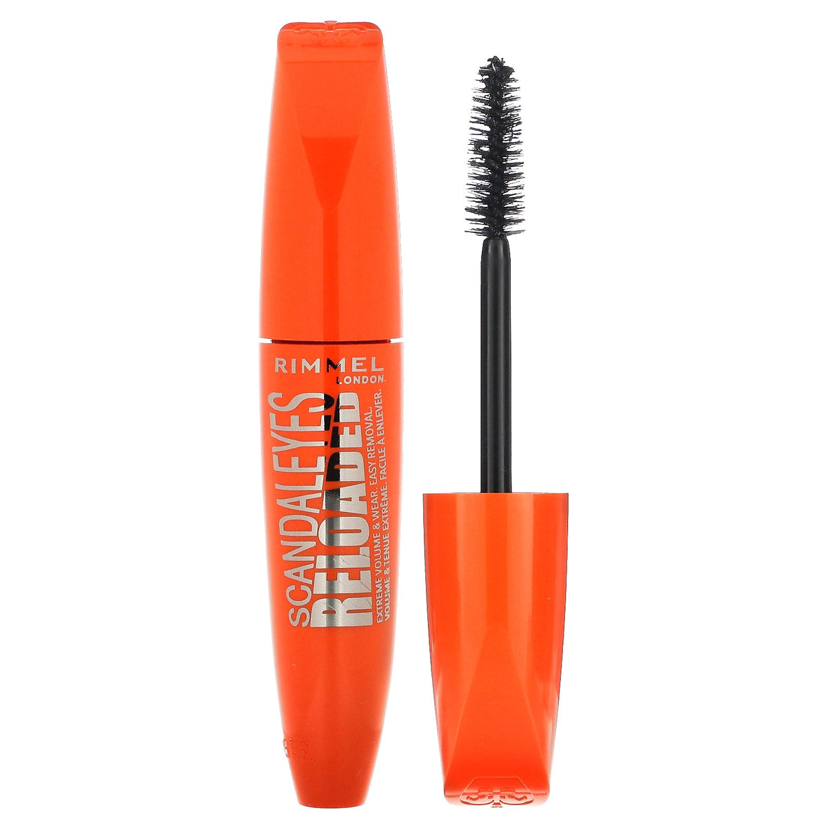 Rimmel London, Scandal'Eyes, Reloaded Mascara, 001 Extreme Black, 0.40 fl oz (12 ml)