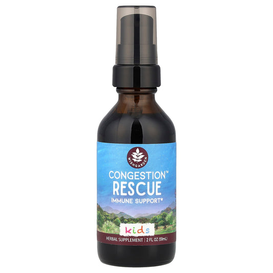 WishGarden Herbs, Kids, Congestion™ Rescue, 2 fl oz (59 ml)