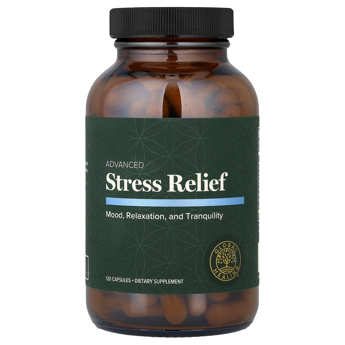 Global Healing, Advanced Stress Relief, 120 Capsules