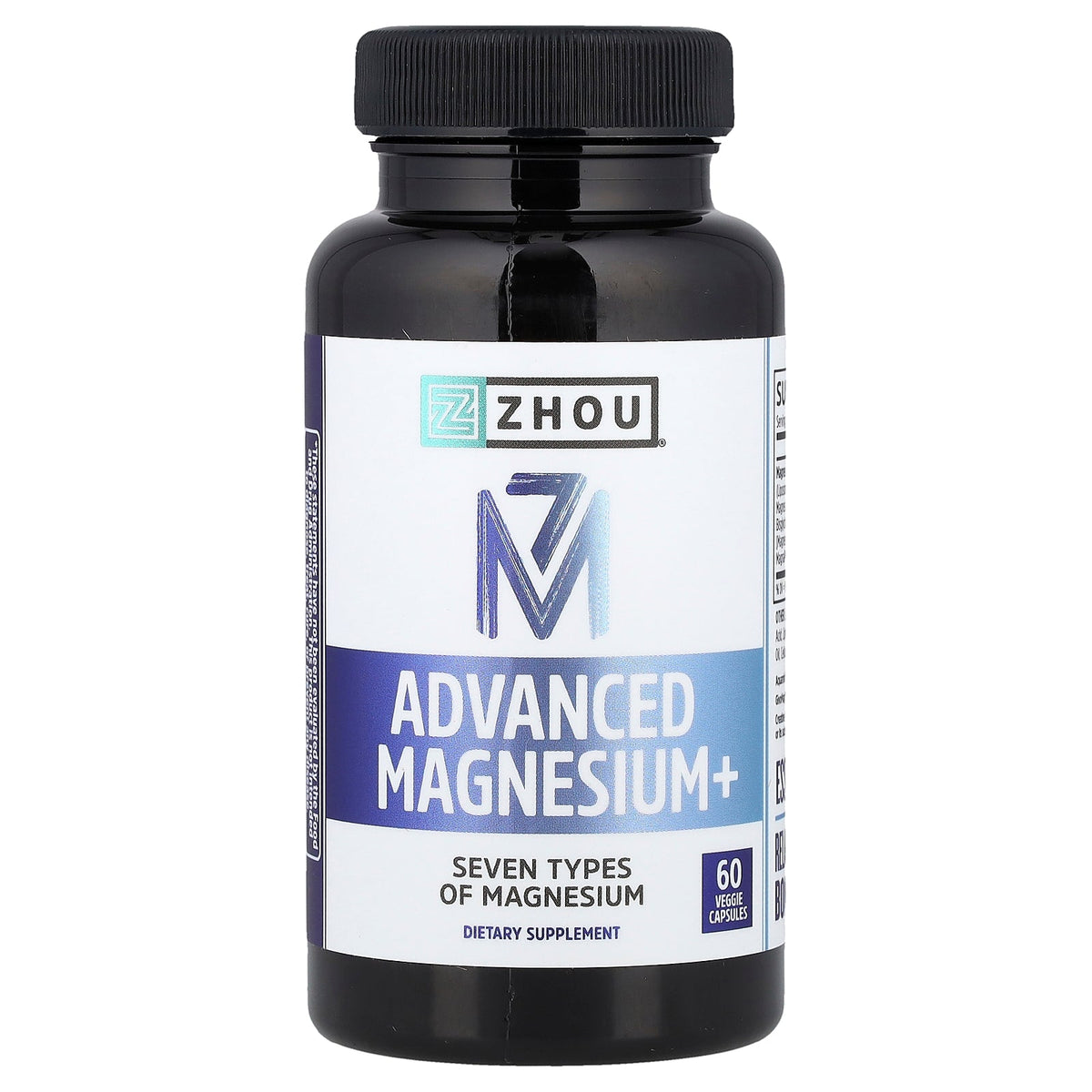 Zhou Nutrition, Advanced Magnesium+, 60 Veggie Capsules