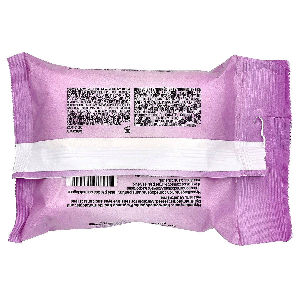 Almay, Longwear Makeup Remover Cleansing Towelettes™, 25 Wipes