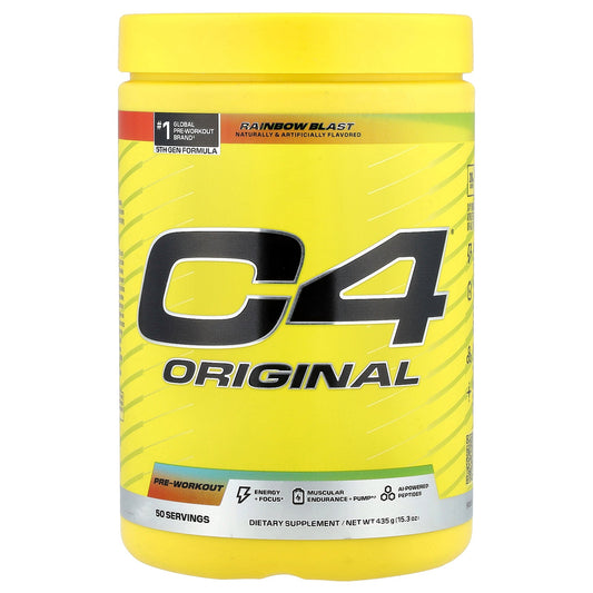 C4 / Cellucor, C4® Original, Pre-Workout, Rainbow Blast, 15.3 oz (435 g)