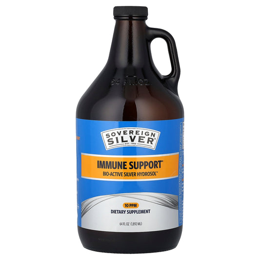 Sovereign Silver, Bio-Active Silver Hydrosol™, 64 fl oz (1,892 ml)