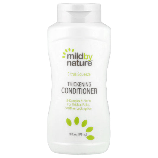 Mild By Nature, Thickening Conditioner, B-Complex & Biotin, Citrus Squeeze, 16 fl oz (473 ml)