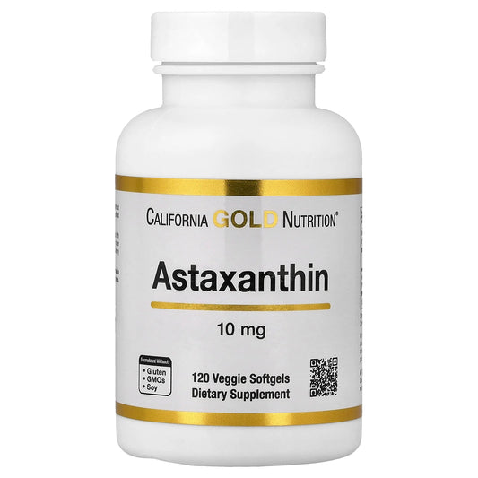 California Gold Nutrition, Astaxanthin, 10 mg, 120 Veggie Softgels