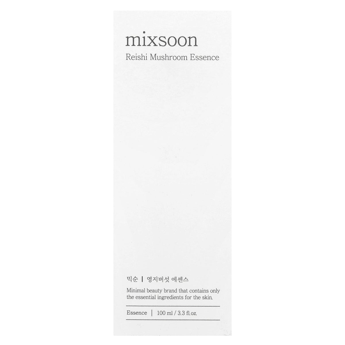 Mixsoon, Reishi Mushroom Essence, 3.3 fl oz (100 ml)