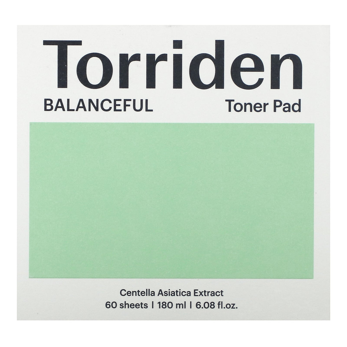Torriden, Balanceful Cica Toner Pad, 60 Sheets, 6.08 fl oz (180 ml)
