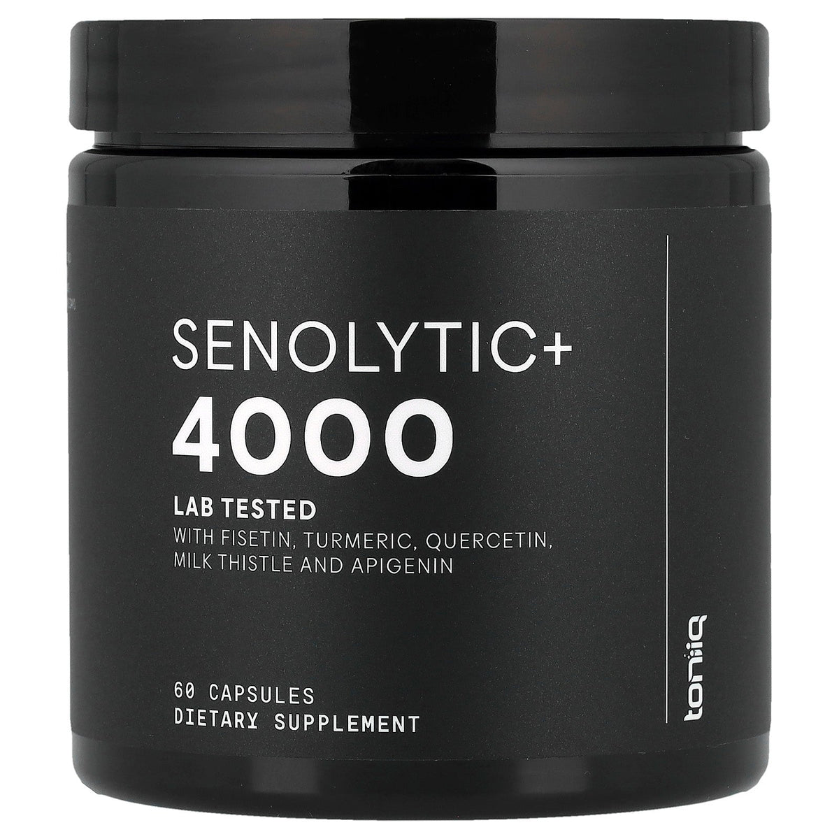 Toniiq, Senolytic+ 4000, 60 Capsules