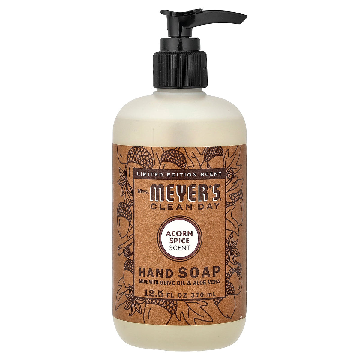 Mrs. Meyers Clean Day, Hand Soap, Acorn Spice, 12.5 fl oz (370 ml)