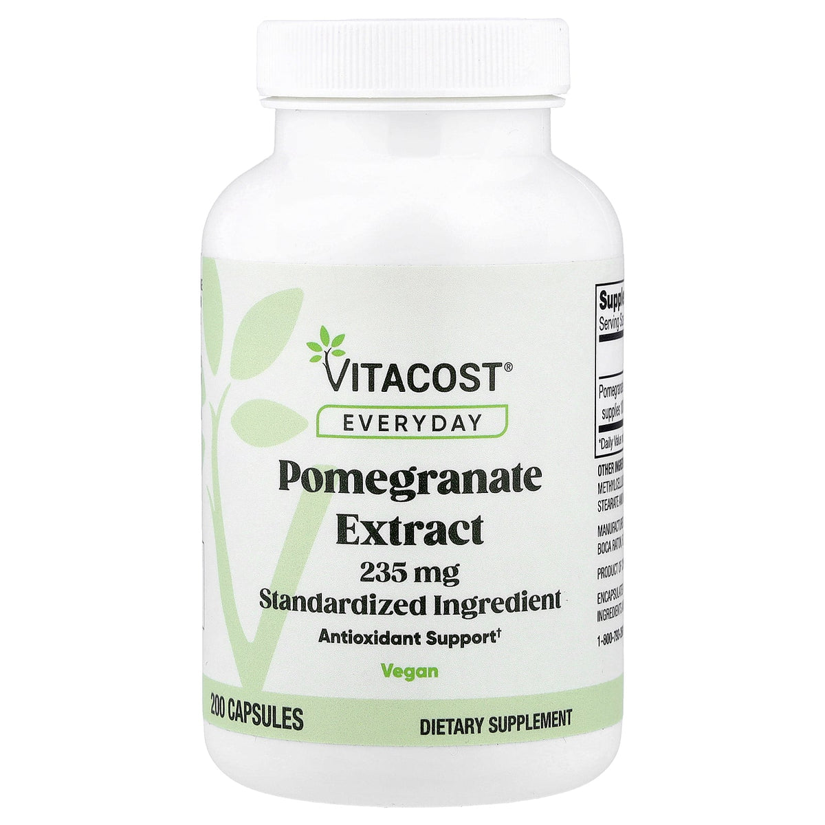 Vitacost, Everyday, Pomegranate Extract, 235 mg, 200 Capsules