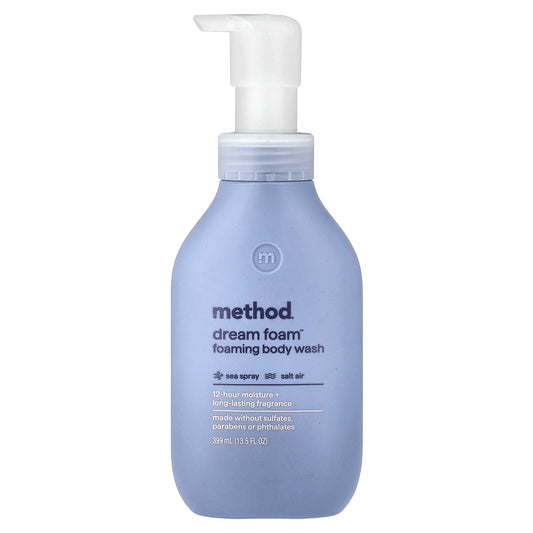 Method, Dream Foam™, Foaming Body Wash, Sea Spray + Salt Air, 13.5 fl oz (399 ml)