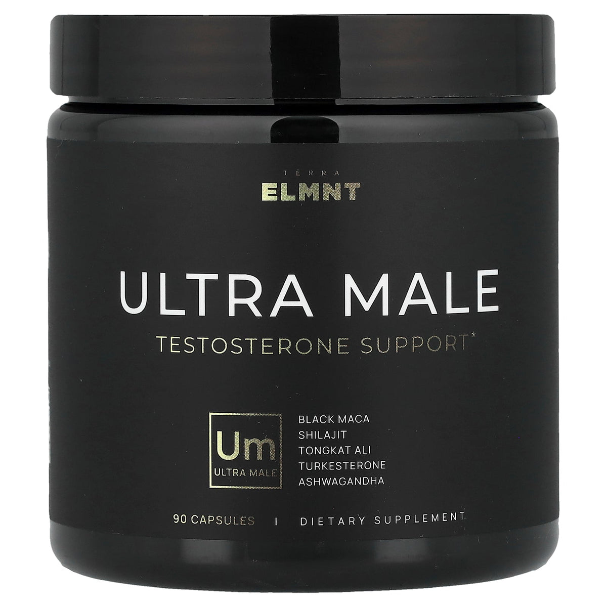 TERRA ELMNT, Ultra Male, Testosterone Support, 90 Capsules