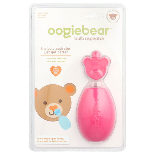 oogiebear, Bulb Aspirator, Pink, 1 Aspirator